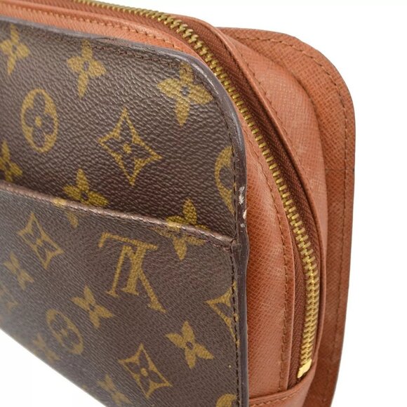 LOUIS VUITTON ORSAY CLUTCH HANDBAG MONOGRAM CANVAS - Picture 8 of 10